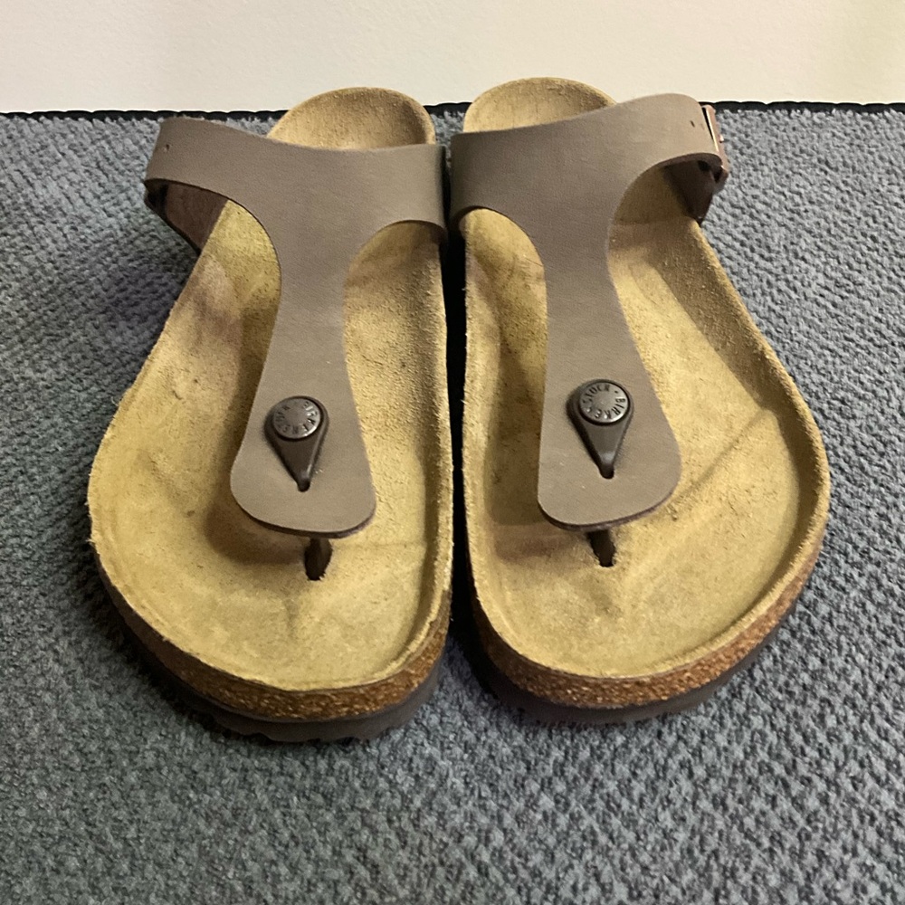 Birkenstock Brown Leather Sandals